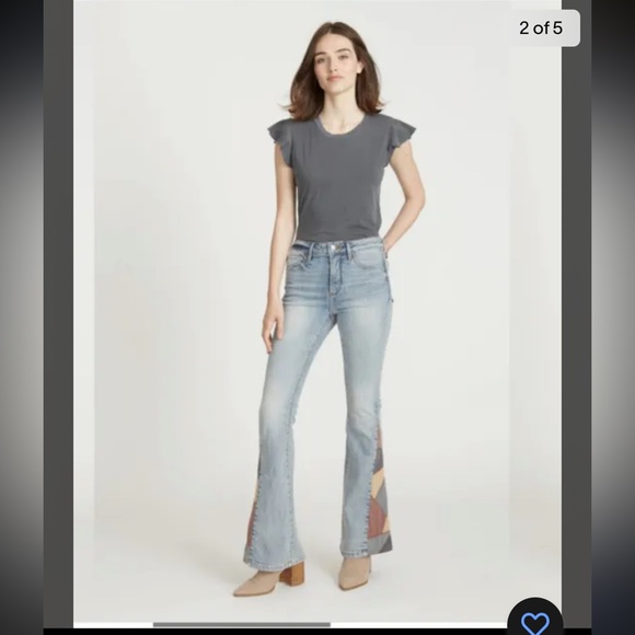 - NWT Driftwood Farrah Flare Cowgirl Jeans 30 - Picture 2 of 11